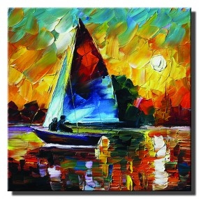 Tranh in Canvas sơn dầu